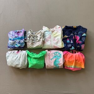 Toddler Girls Swimsuit Bundle